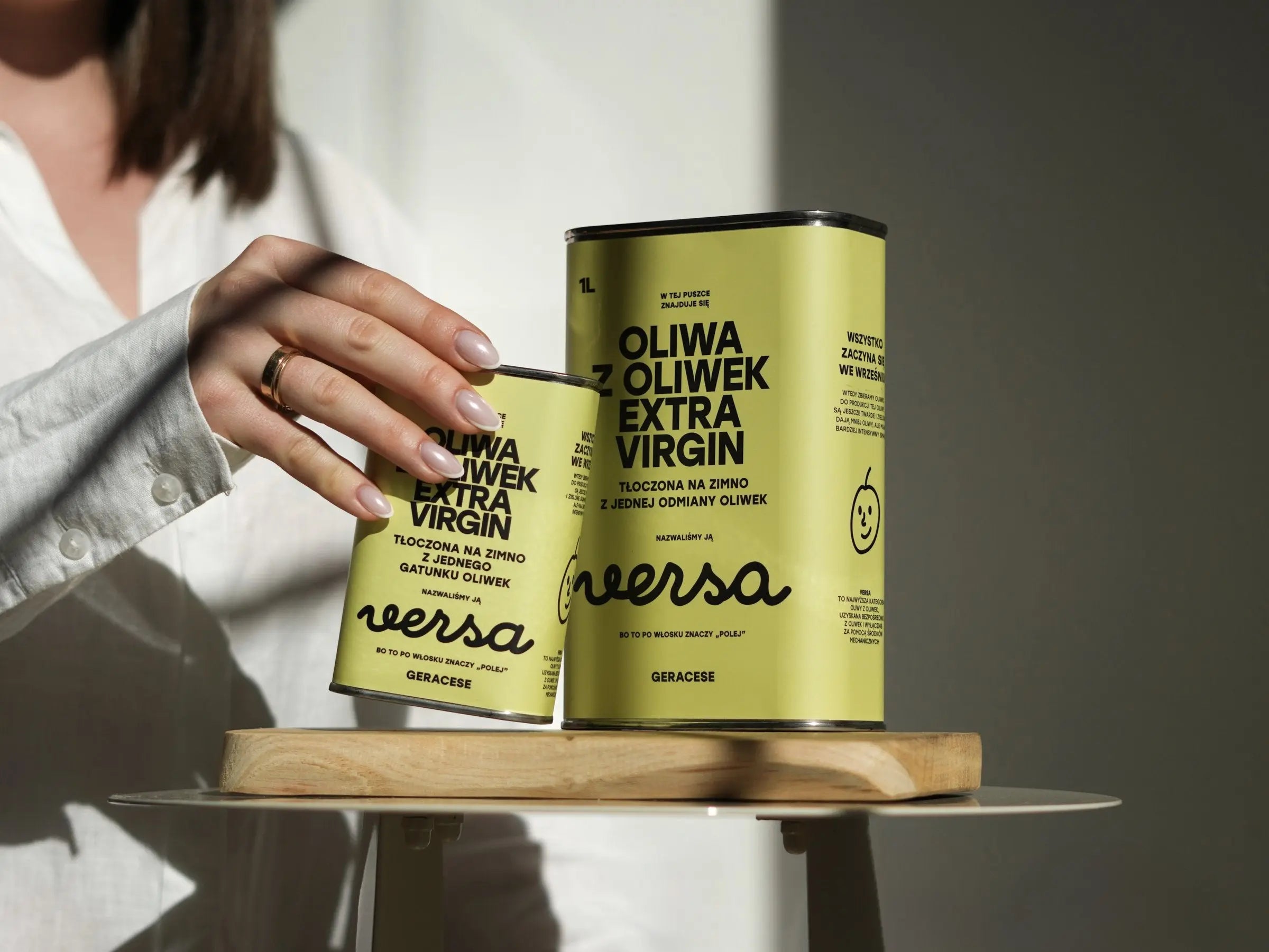 Versa Oliwa Extra Virgin · Geracese z jednego gaju w Kalabrii